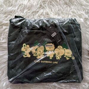 NWT 2021 BT21 "Outdoor Life" Forest Green Hoodie